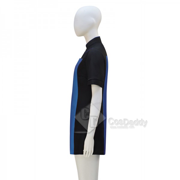 Star Trek The Next Generation Tng Skant Blue Uniform Cosplay Costume Halloween Suit