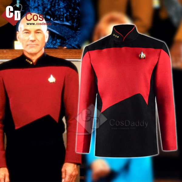 Star Trek The Next Generation Captain Picard Uniform Costume For Sale