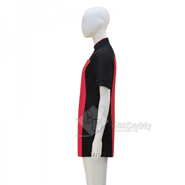 Star Trek The Next Generation Tng Red Skant Uniform Dress Cosplay Costume