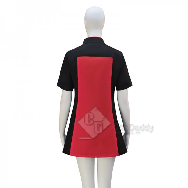 Star Trek The Next Generation Tng Red Skant Uniform Dress Cosplay Costume