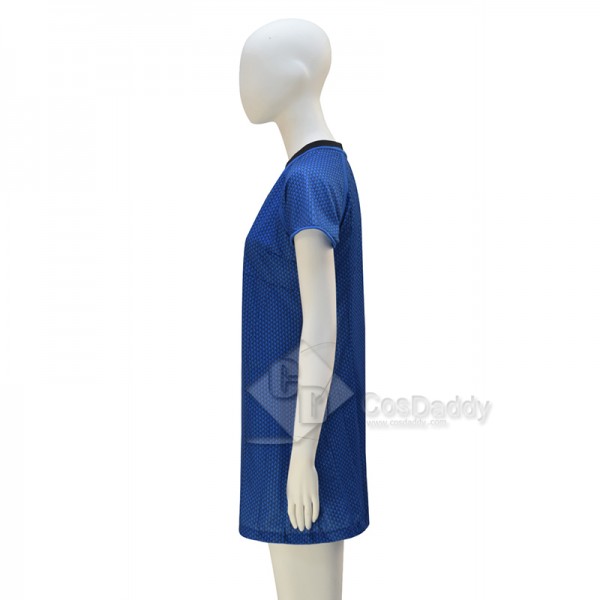 Star Trek Into Darkness Carol Blue Uniform Dress Cosplay Costumes Halloween Carnival Suit