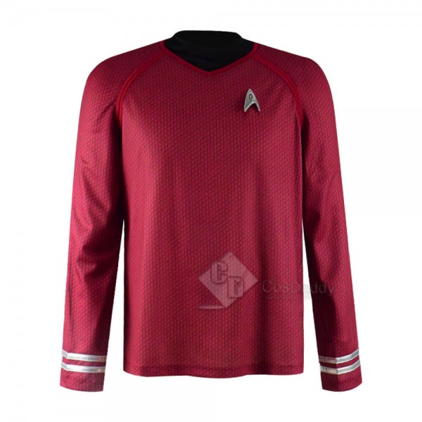 Star Trek Into Darkness Red Captain Man's Cosplay ...