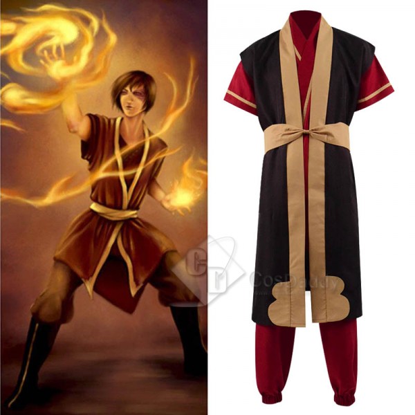 Avatar The Legend of Korra Zuko Cosplay Costume