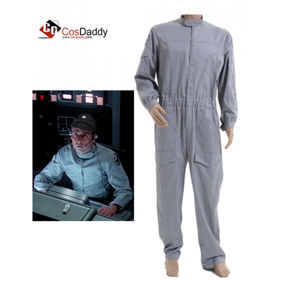 Star Wars imperial technician AT ST flightsuit Jumpsuit Copslay Costume Uniform 