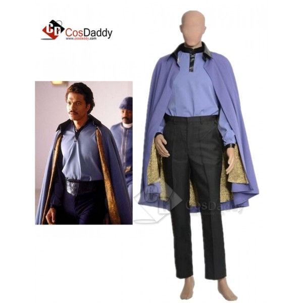 Star Wars Lando Calrissian Uniform Cosplay Costume