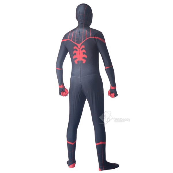 Spider-Man: Into the Spider-Verse Miles Morales Ultimate Spider-Man Costumes Jumpsuit Adults/Kids