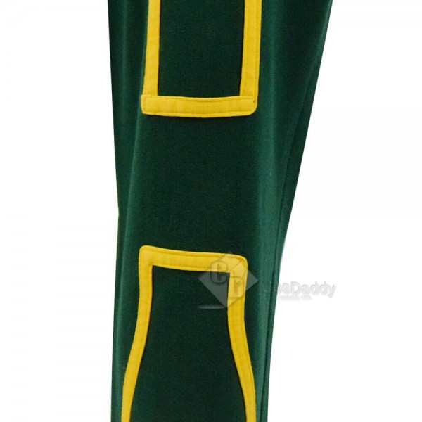 Kick Ass Costume Dave Lizewski Green Jumpsuit Male Cosplay Outfit