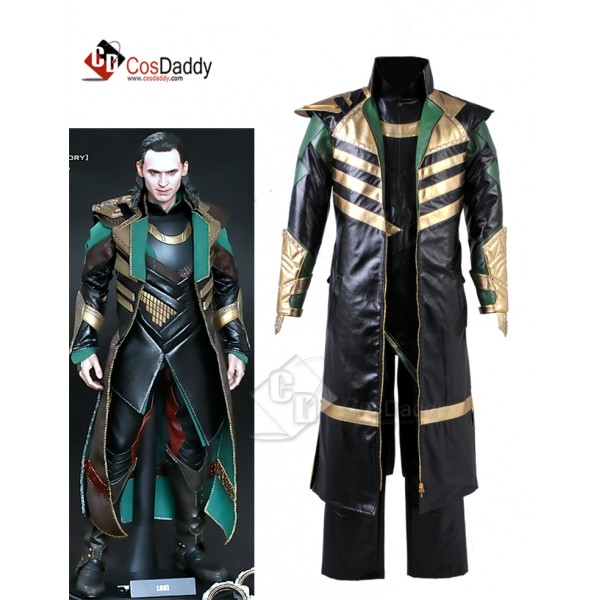 Thor : the Dark World Loki  Outfit Cosplay Costume Diamond