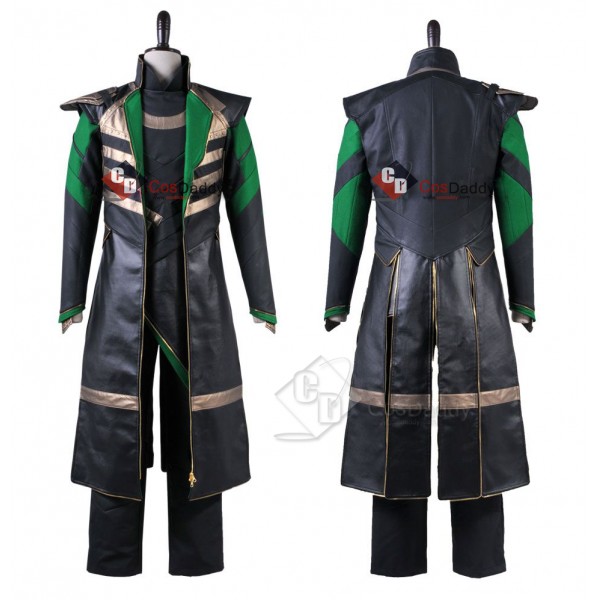 Thor: the Dark World Loki Costume Cosplay Outfit Golden