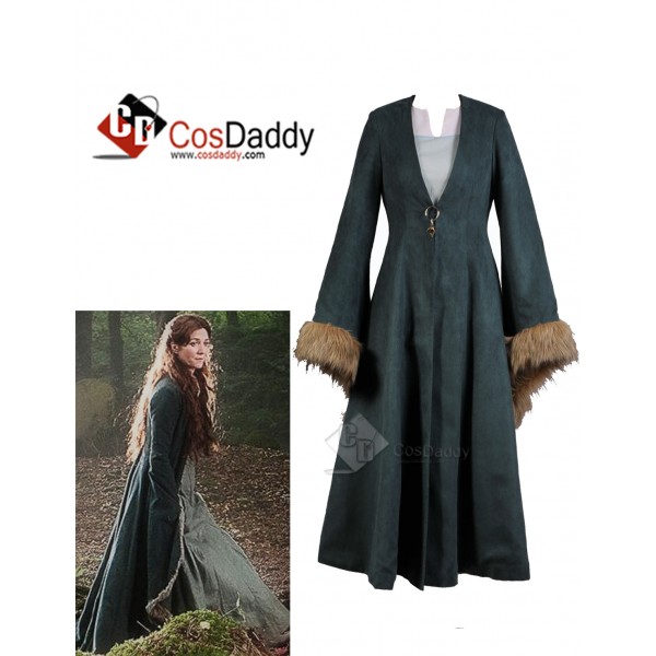 Game of Thrones Catelyn Stark Cosplay Rusty Green ...