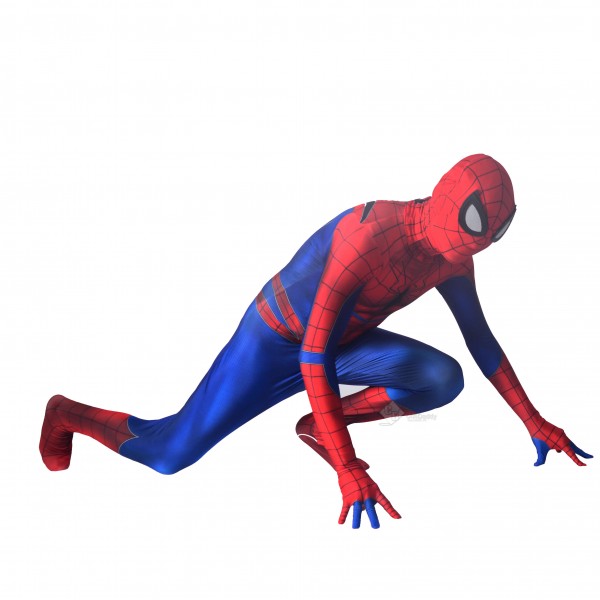 Savage Spiderman Cosplay Halloween Party Jumpsuit Costumes Spandex Bodysuit Mask
