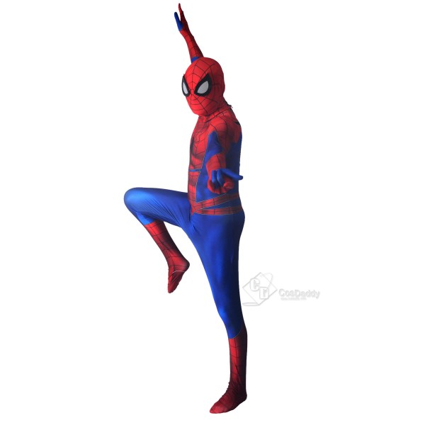 Savage Spiderman Cosplay Halloween Party Jumpsuit Costumes Spandex Bodysuit Mask