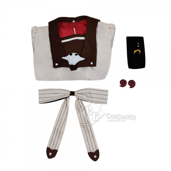 Jibaku Shounen Hanako-Kun Yashiro Nene Anime Brown Dress Cosplay Costume