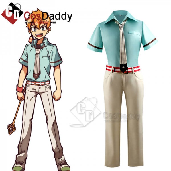 Jibaku Shounen Hanako-Kun Kou Minamoto Uniform Outfit Cosplay Costume