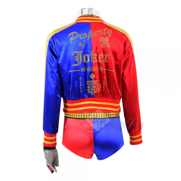 Suicide Squad Movie Harley Quinn New Jacket Shorts Cosplay Costume