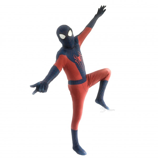 The Amazing Spiderman Suit Spandex Zentai Halloween Cosplay Costume Adult/Kids