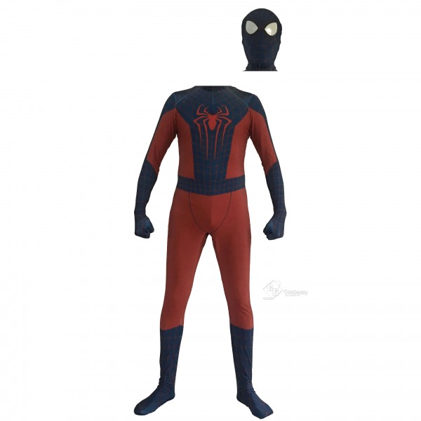 The Amazing Spiderman Suit Spandex Zentai Halloween Cosplay Costume Adult/Kids