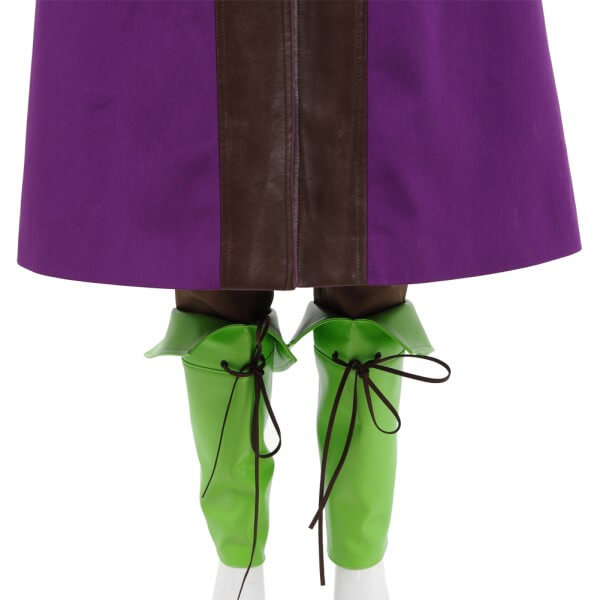 Dragon Quest Warrior Battle suit Costume Purple Uniform Cosplay Costume