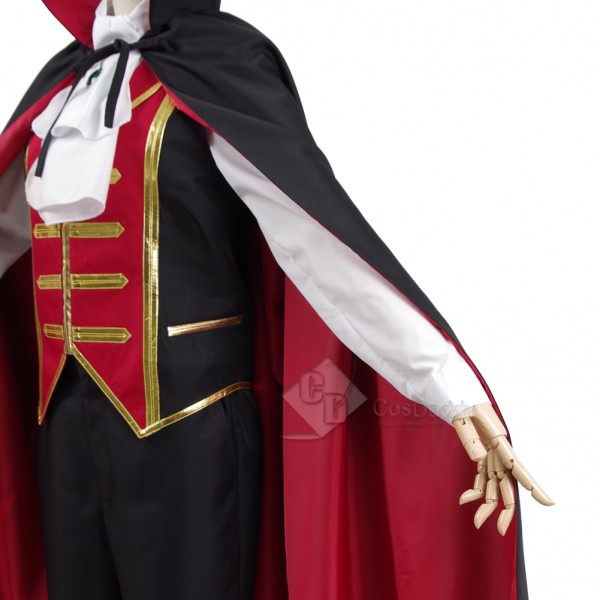 My Hero Academia Todoroki Shoto  Vampire Counts Full Set Halloween Cosplay Costume