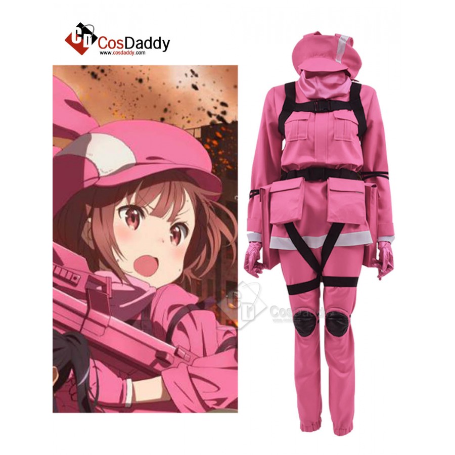 Sword Art Online Ggo Gun Gale Online Llenn Cosplay Costume
