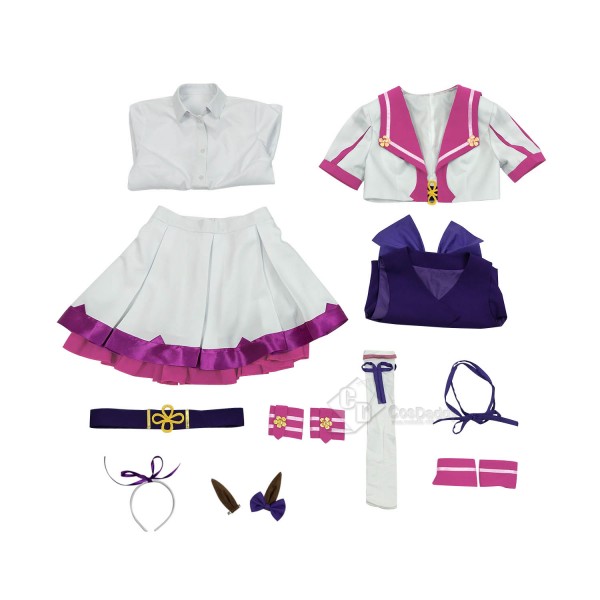 Uma Musume - Pretty Derby Special Week Umamimi Cosplay Costume