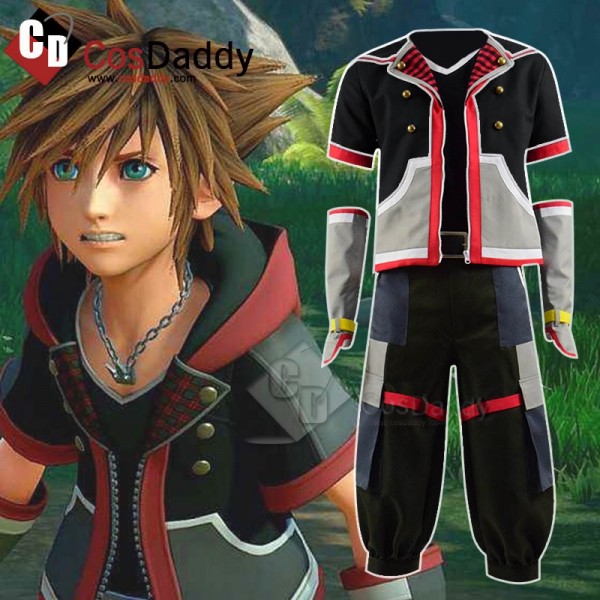 Kingdom Hearts III 3 Sora Cosplay Costume