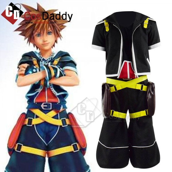 Kingdom Hearts III 3 Sora 2 Cosplay Costume