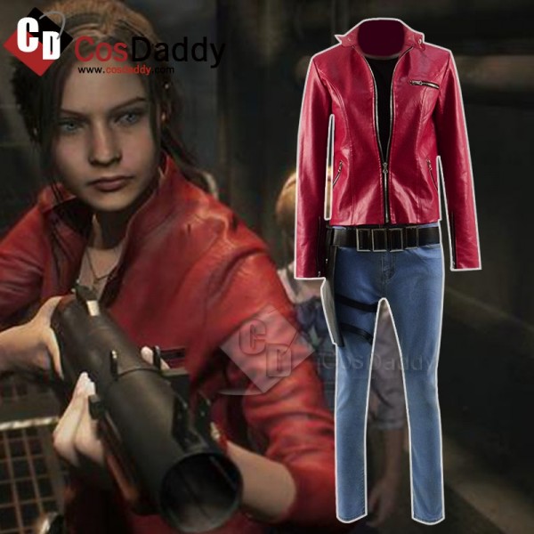 Biohazard RE 2 Claire Cosplay Costume