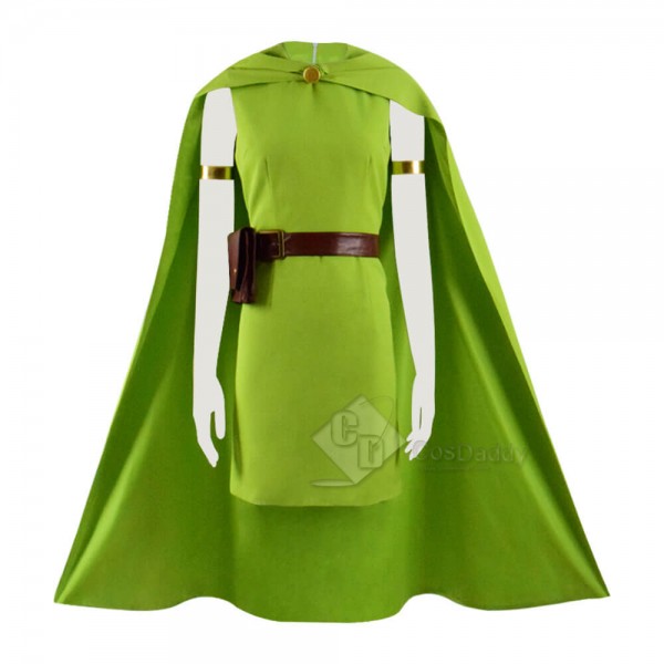 Archer Clash of Clans Costumes Green Dress Full Set Cosdaddy.com