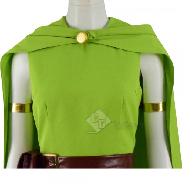 Archer Clash of Clans Costumes Green Dress Full Set Cosdaddy.com