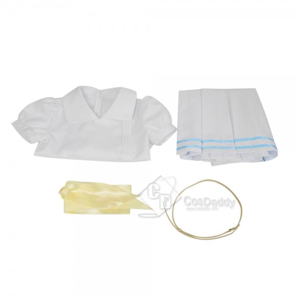 CosDaddy Beastars Haru White Dress Full Set Cosplay Costume