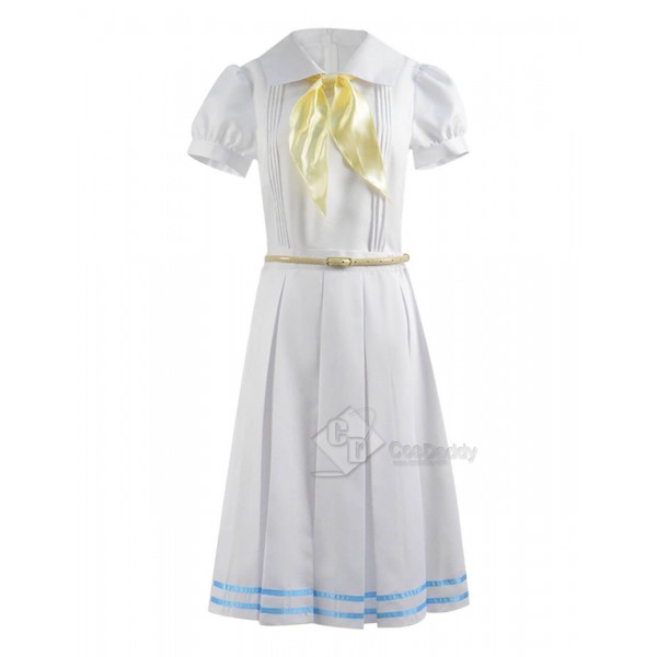 CosDaddy Beastars Haru White Dress Full Set Cosplay Costume
