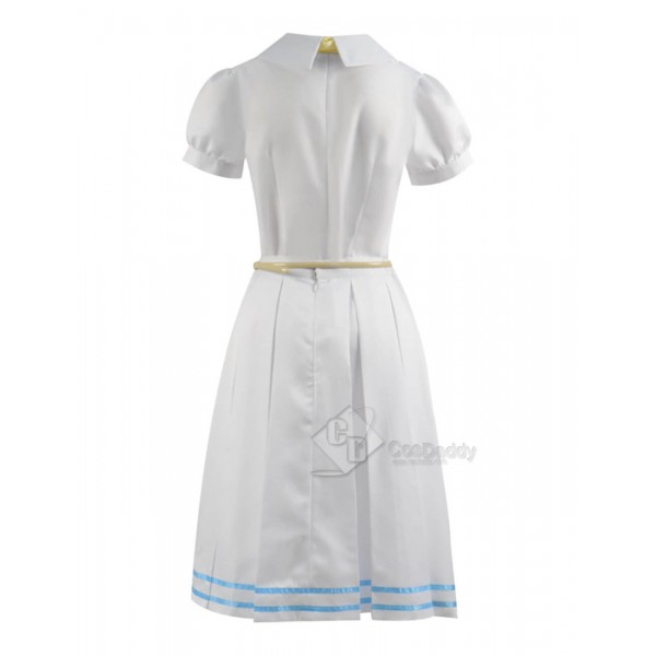 CosDaddy Beastars Haru White Dress Full Set Cosplay Costume