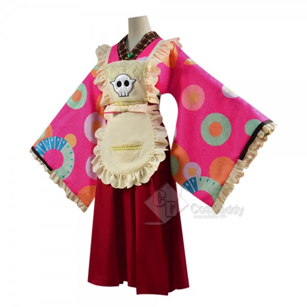 Toilet-Bound Hanako-kun Nene Yashiro Kimono Maid Dress Cosplay Outfit Costume