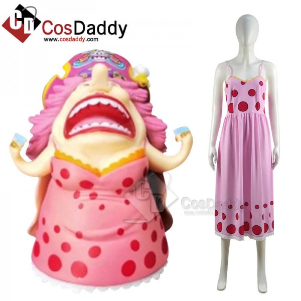 One Piece Pirate Warriors 4 Big Mom Charlotte Linlin Dress Cosplay Costume