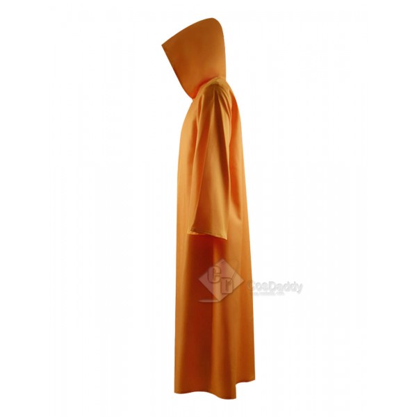 Star Wars Obi-Wan Kenobi Jedi Hooded Cape Cloak Cosplay Costume