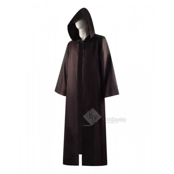 Star Wars Obi-Wan Kenobi Jedi Hooded Cape Cloak Cosplay Costume