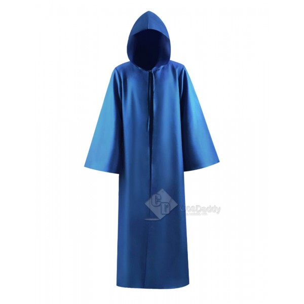 Star Wars Obi-Wan Kenobi Jedi Hooded Cape Cloak Cosplay Costume