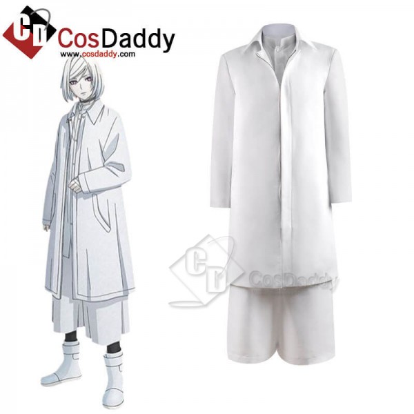 CosDaddy Akudama Drive Cutthroat Satsujinki White Uniform Cosplay Costume For Sale