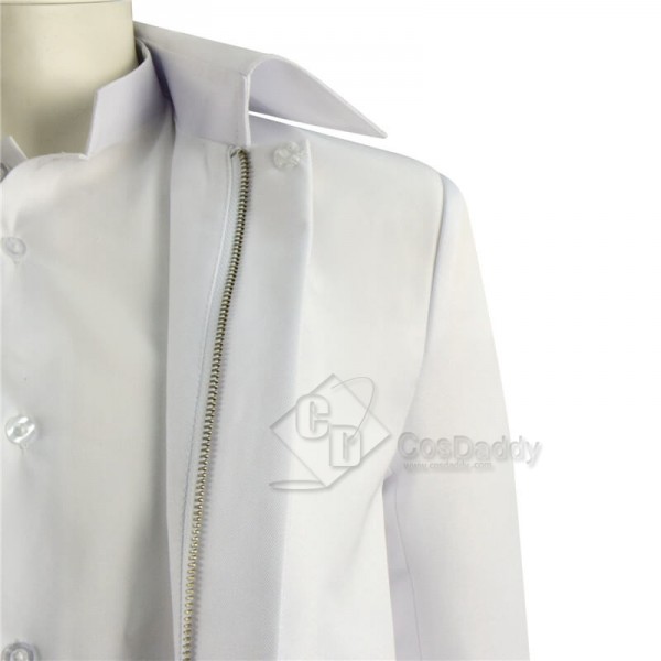 CosDaddy Akudama Drive Cutthroat Satsujinki White Uniform Cosplay Costume For Sale