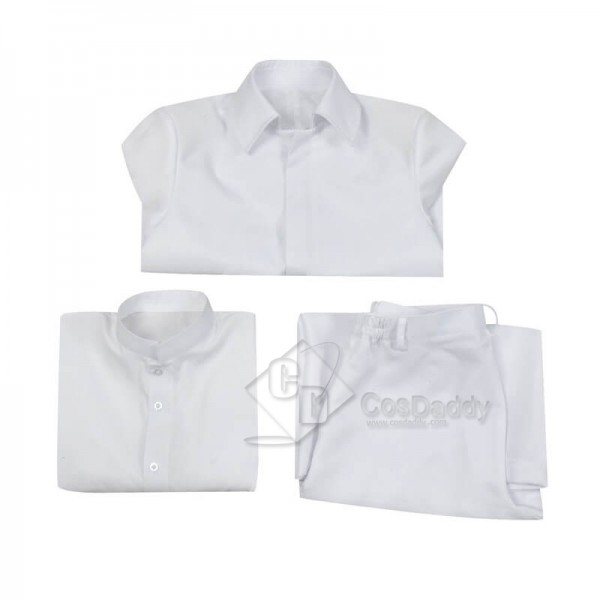 CosDaddy Akudama Drive Cutthroat Satsujinki White Uniform Cosplay Costume For Sale