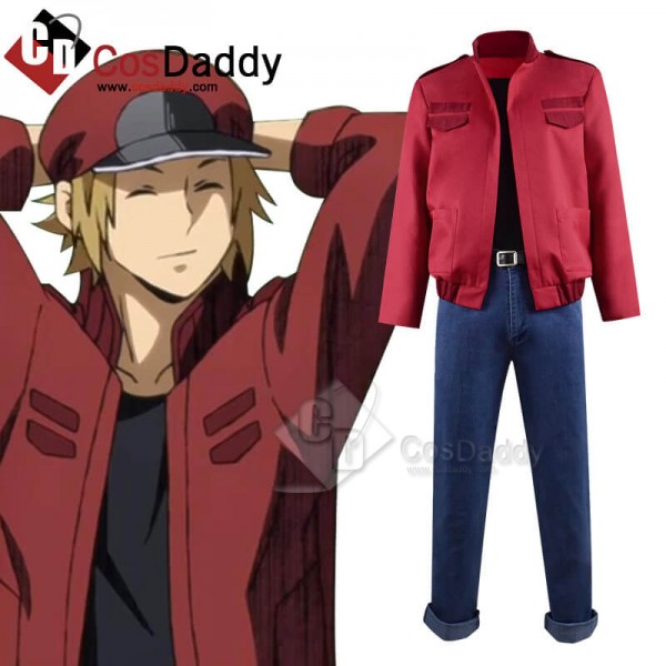 Cells at Work! Code Black Hataraku Saibou Black Sekkekkyuu Red Blood Cell Cosplay Costume 