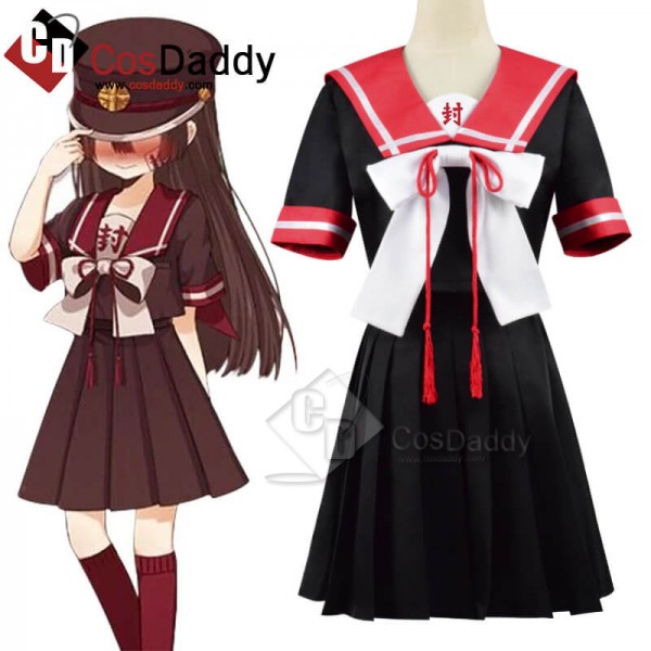 CosDaddy Toilet-Bound Hanako-kun Yugi Tsukasa JK Uniform Outfit Cosplay Costume