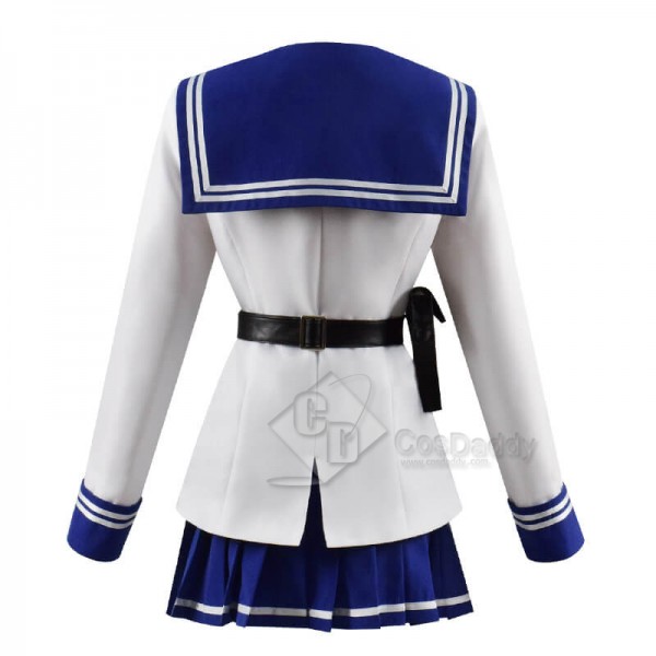 High Rise Invasion Tenkuu Shinpan Yuri Honjou School Uniform Cosplay Costume 