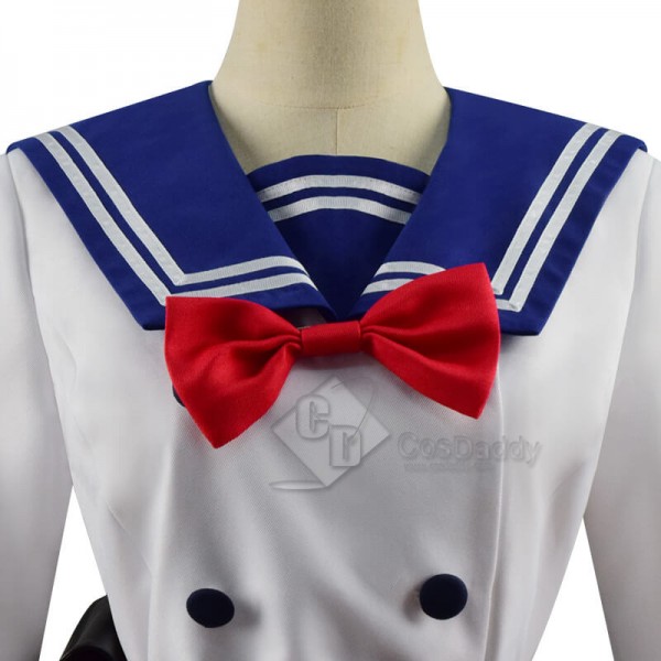 High Rise Invasion Tenkuu Shinpan Yuri Honjou School Uniform Cosplay Costume 