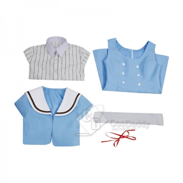 High-Rise Invasion Tenkuu Shinpan Kuon Shinzaki School Uniform Cosplay Costume