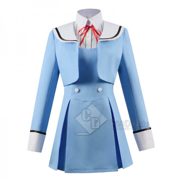 High-Rise Invasion Tenkuu Shinpan Kuon Shinzaki School Uniform Cosplay Costume