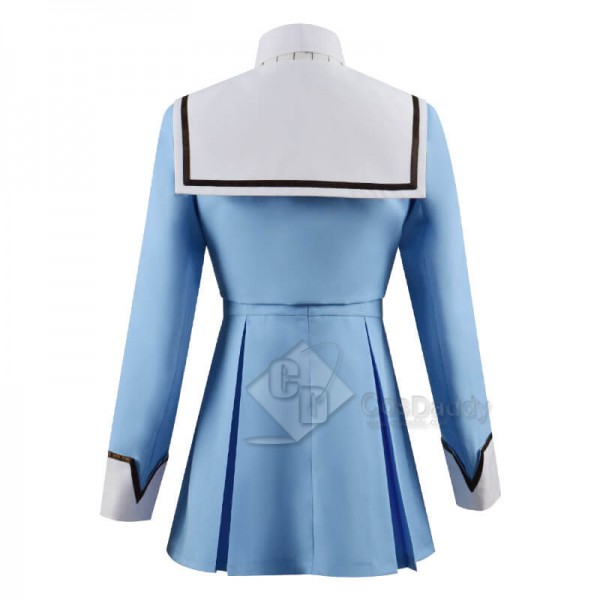 High-Rise Invasion Tenkuu Shinpan Kuon Shinzaki School Uniform Cosplay Costume