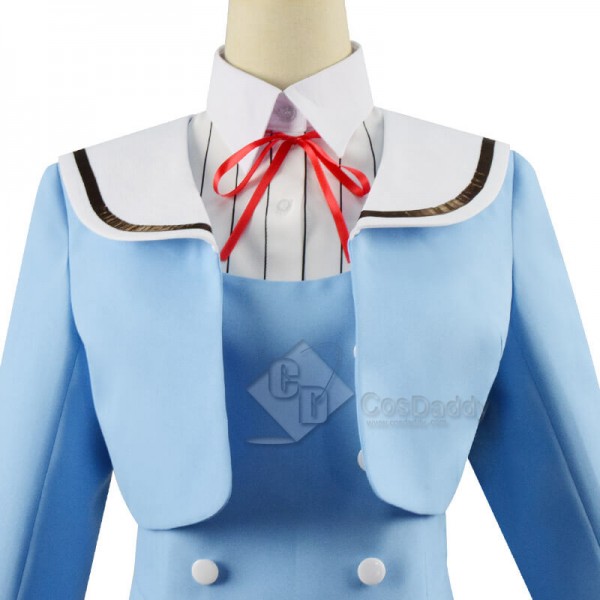 High-Rise Invasion Tenkuu Shinpan Kuon Shinzaki School Uniform Cosplay Costume