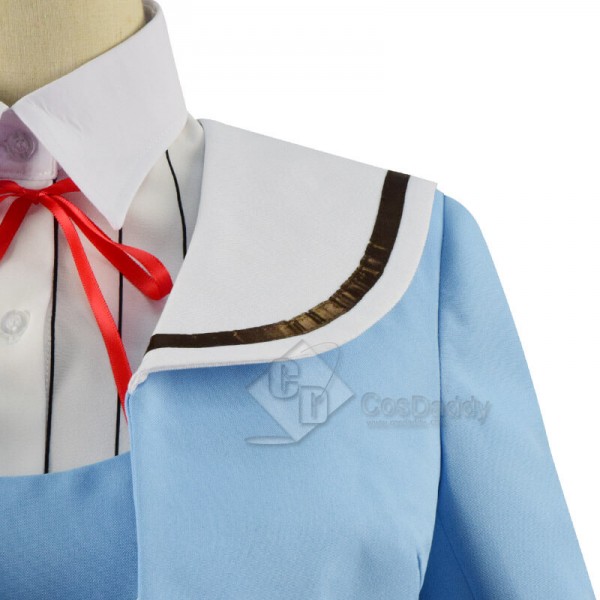 High-Rise Invasion Tenkuu Shinpan Kuon Shinzaki School Uniform Cosplay Costume